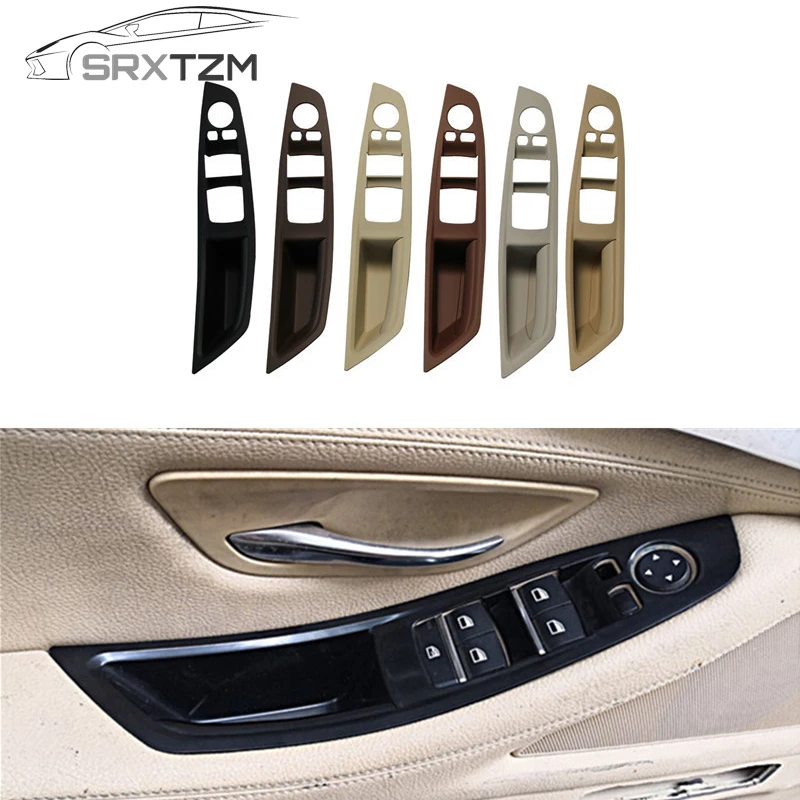 

SRXTZM For BMW 5 Series F10 F18 520 523 525 528 530 535 2010-2017 Door Interior Door Panel Driver'S Seat Button Switch Frame 2pc