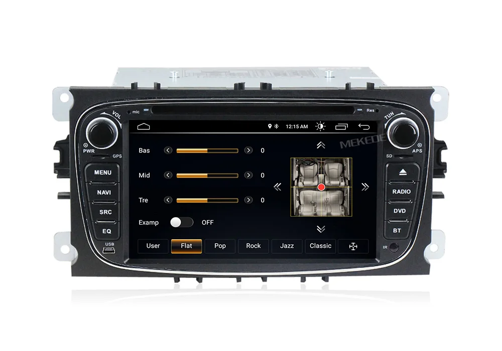 Flash Deal Free shipping!android8.1 Car multimedia Player Navigation GPS DVD for ford focus 2008 2009 2010 2011 S-MAX Mondeo 15