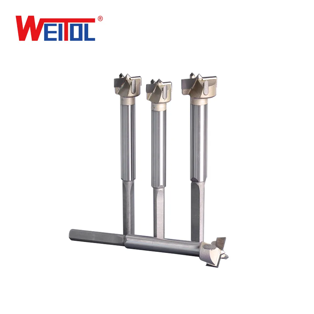 WeiTol Woodworking Hinge Boring Bit Milling Cutting Tools CNC Machine Tools for Wood