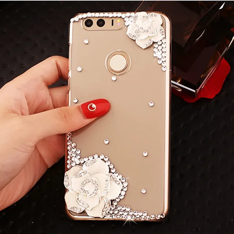 

honor 9 phone case cover for Huawei honor 5x 7x 6a 6x 8x 9x 9i v10 v20 honor 6c 5c 7c 8 7a pro honor 10 9 8 7 lite Clear Diamond