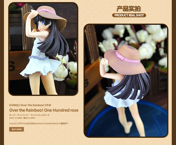 ПВХ аниме Oreimo Shironeko Лето Kuroneko фигурка Gokou Ruri шляпа Белый Кот 1/8 Масштаб Модель Игрушки для девочек хороший подарок ремесло