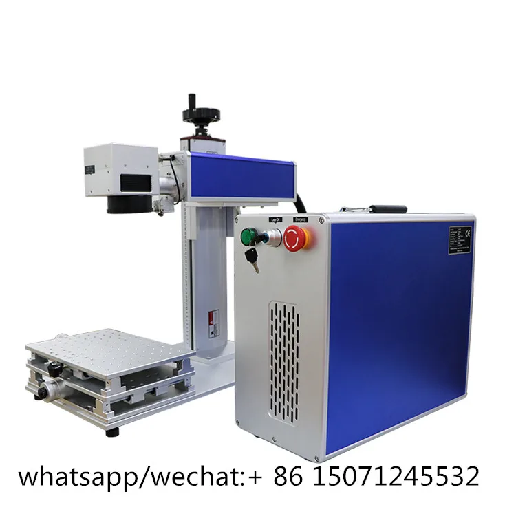 

Cheap price 20w fiber laser metal marking machine in India hot sale for metal material