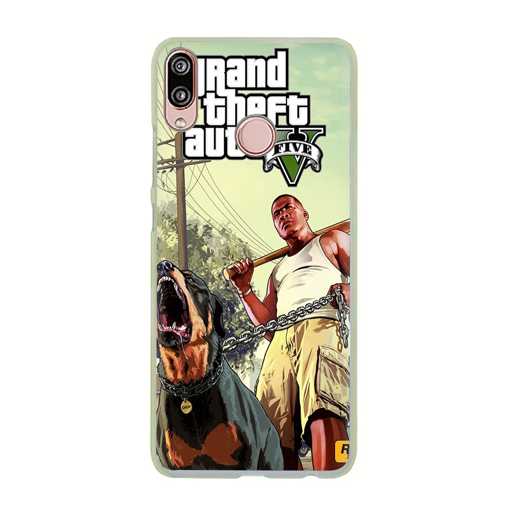 GTA 5 Grand Theft жесткий чехол для телефона huawei Honor 6A 7A 2 ГБ 3 Гб Pro 7X8 Lite 8C 8X9 10 Lite - Цвет: H2