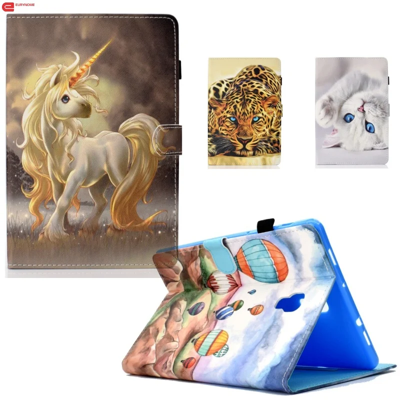 Чехол для samsung Galaxy Tab A T590 SM-T590 SM-T595 T595 10,5 из искусственной кожи Стенд Smart Cover для samsung SM-T590 T590 чехол