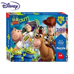 Disney 200 шт в коробке головоломка игрушка история бумага простая головоломка детская головоломка