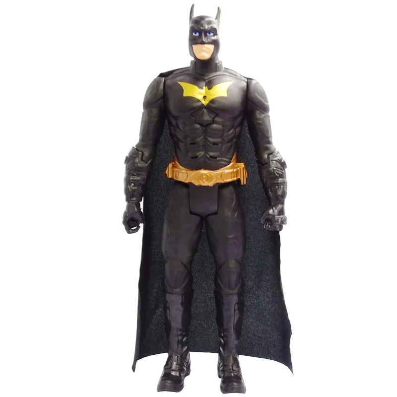Batman no box 30 см Marvel Мстители Веном Бэтмен Супермен флэш танос Халк Росомаха Черная пантера Человек-паук фигурка куклы игрушки для детей - Color: Batman no box