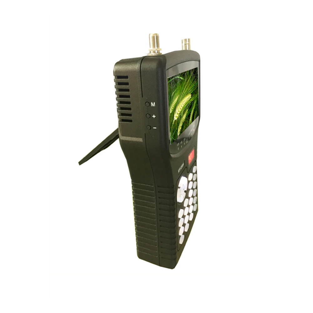 KPT 255H + AHD 4 3 дюймов ручной DVB S2 MPEG4 спутниковый Finder монитор поддерживает MP4 видео palyer