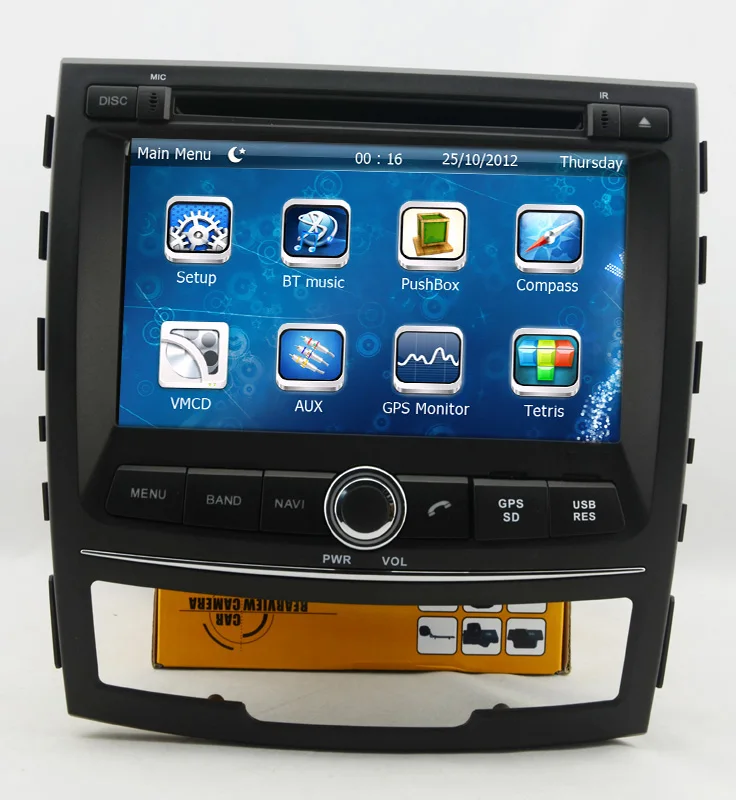 

Win8 Menu Car DVD GPS radio Navigation for Ssangyong Korando New Actyon 2011-2013 with Bluetooth Ipod mirror link 1080P