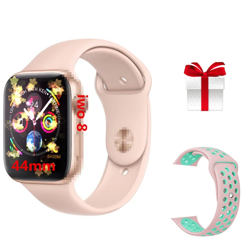 

Smart watch women IWO8 +strap/set relogio iwo 8 smart clock Heart Rate Smart Watch Case for Apple iOS iPhone Xiaomi Android