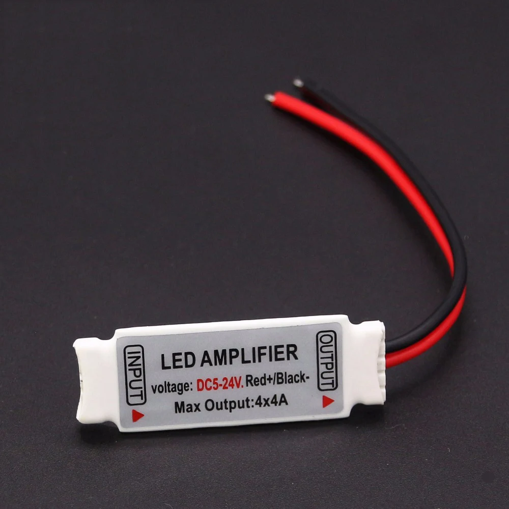 5 pin усилитель RGBW 1 шт. DC5 24V контроллер 4 Chinnel для 5050 RGB теплая белая RGBWW Светодиодная