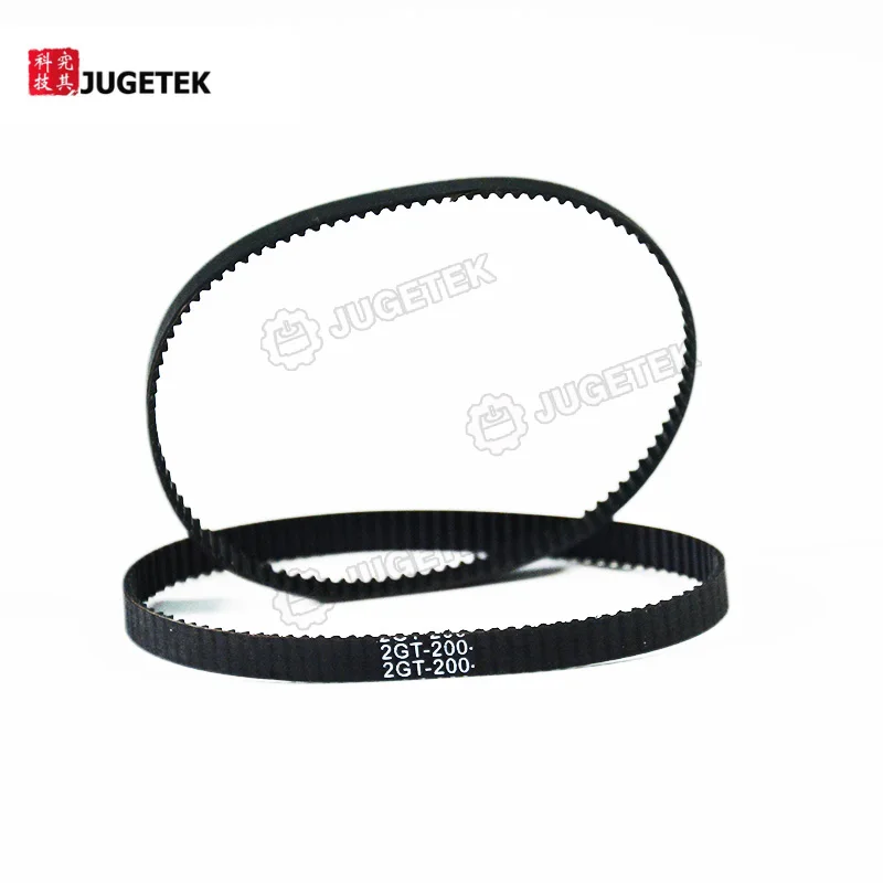 GT2 Timing Belt Closed loop Endless 6mm width 200mm length 100 teeth Good quality 3D printer