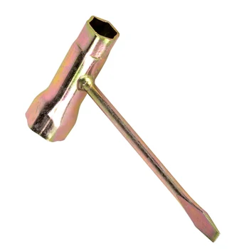 

Carburetor Chain Saw Wrench Carb Gold 45 # steel Car Accessories 13mmx19mm Bar Spanner Repair Motorcycle Practical