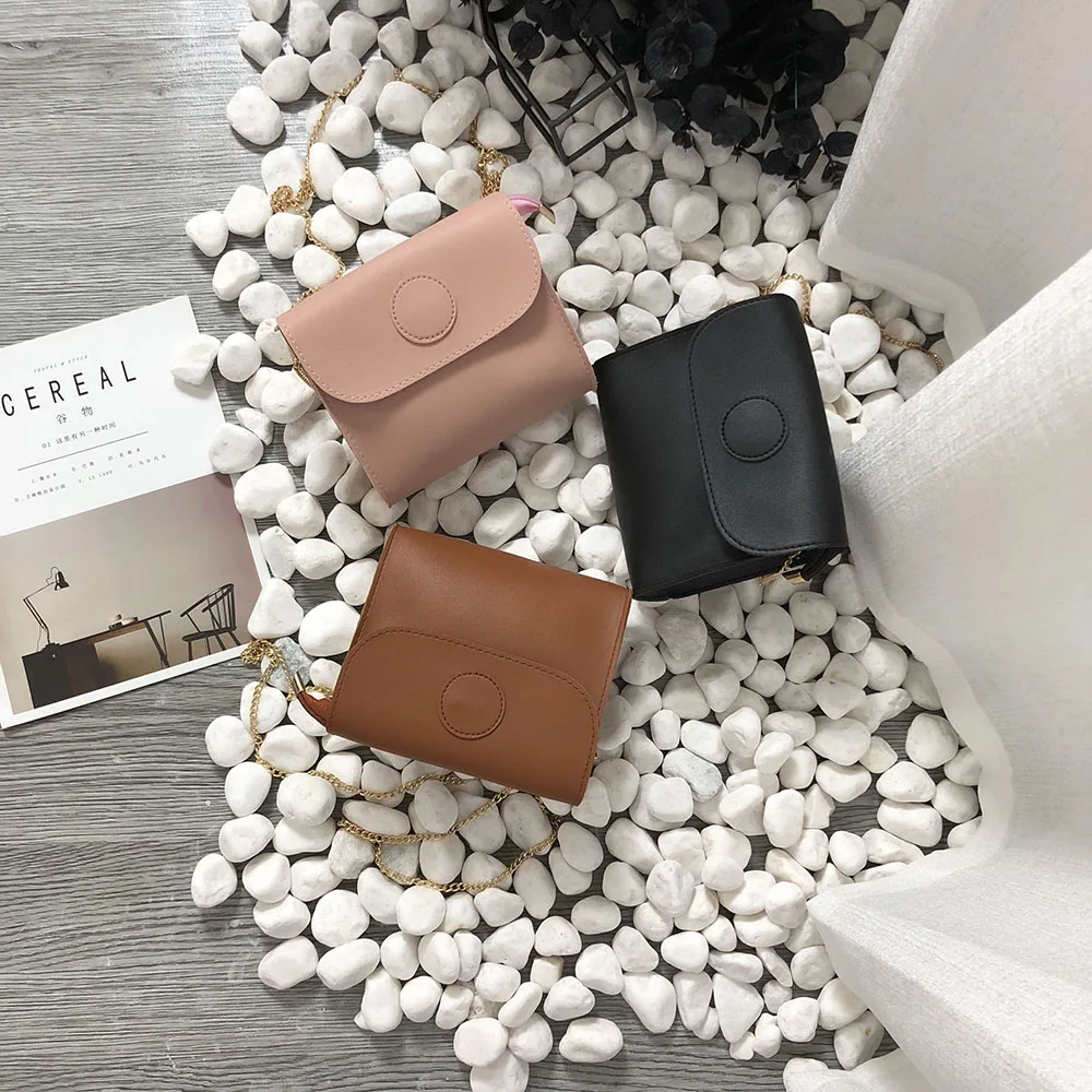 

Bags for Women 2018 Shoulder Bags Mini Size PU Soft Metal Zipper High Quality