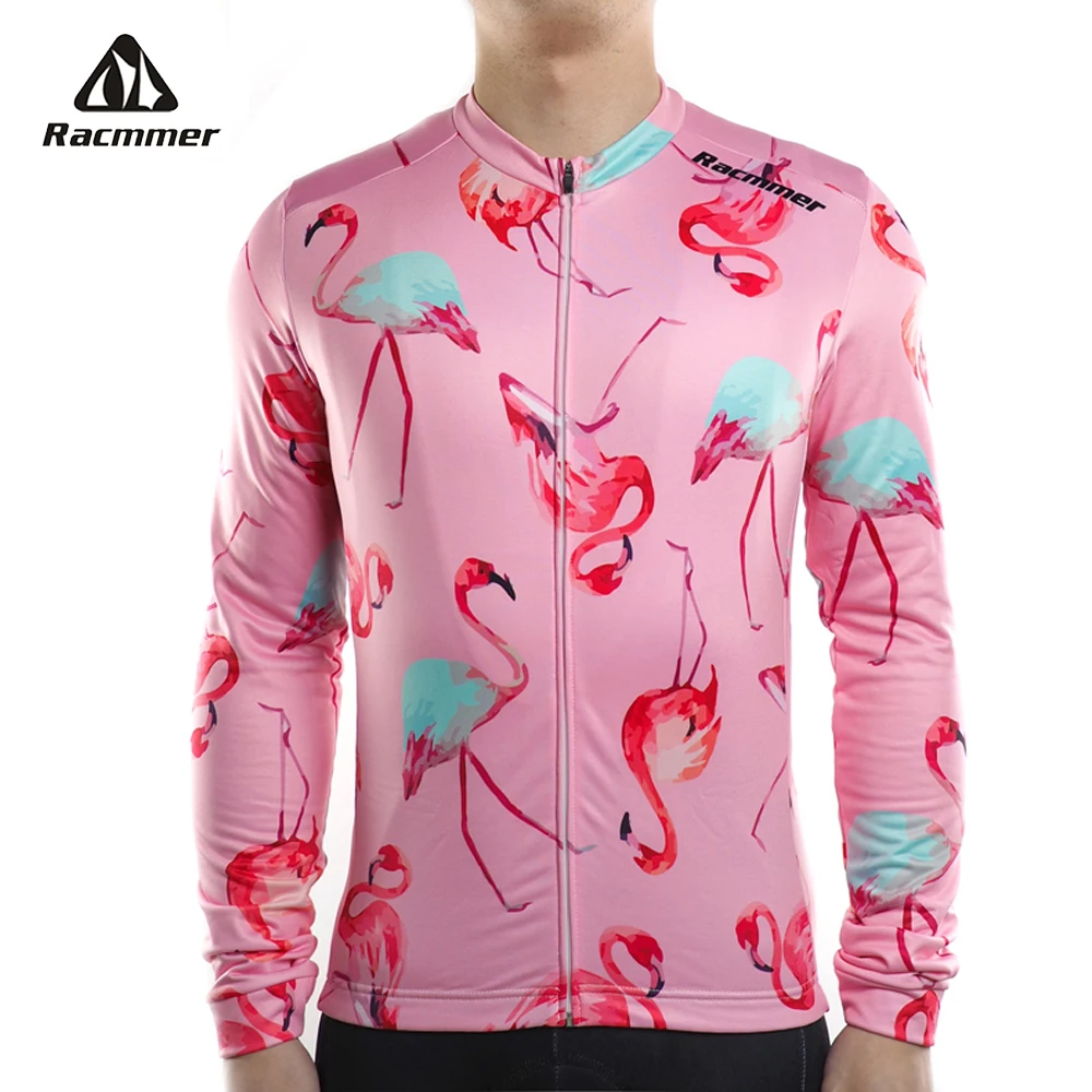 Racmmer 2020 длинный рукав Велоспорт Джерси Мужская Mtb Одежда для велоспорта Ropa Maillot
