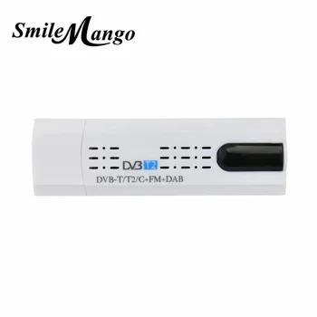 

SmileMango USB 2.0 DVB-T2/T DVB-C TV Tuner Stick USB Dongle For PC Laptop For Windows 7 8 Windows 7/8 For Windows Vista