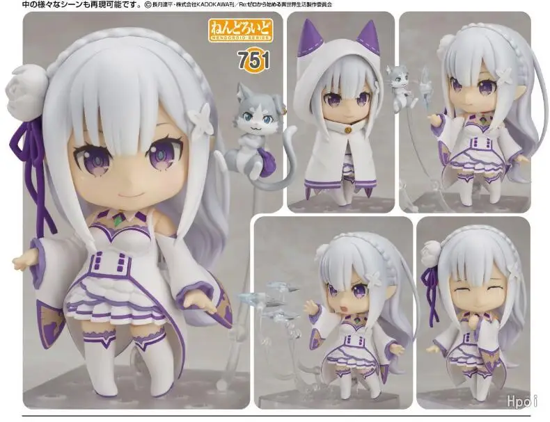 

Re:Zero kara Hajimeru Isekai Seikatsu Emilia 751# Action Figure PVC New Collection figures toys Collection for Christmas gift