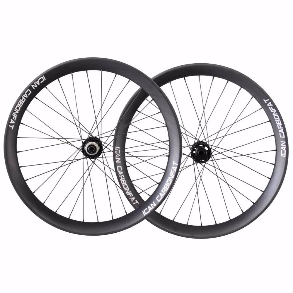 Buy ICAN 26er Carbon Fiber Fat Bike Wheelset Shiman 10