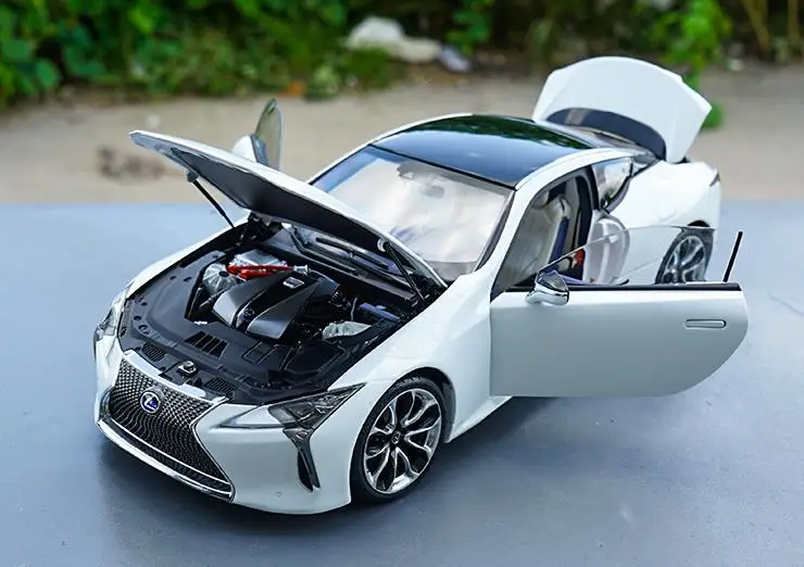 Высокая имитация LEXUS LC500h Коллекция Модель 1:18 Расширенный сплав модель автомобиля, литая металлическая модель игрушечного автомобиля