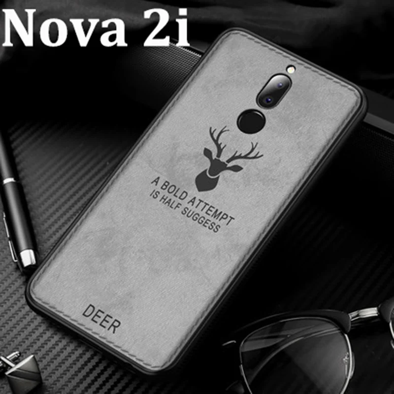 Чехол 5 9 дюйма для Huawei Nova 2i мягкий чехол телефона Nova2i защитный 2 i чехлы из ткани и