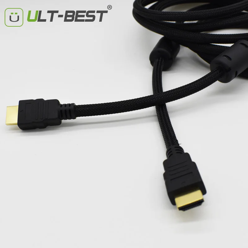 Кабель высокоскоростной HDMI 2 0 премиум класса ult best с нейлоновым рукавом 1080P 4K для