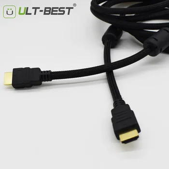

ULT-Best Premium High Speed HDMI Cabo HDMI 2.0 Cable with Nylon Sleeved 1080P 4K for Engineer PS4,Xbox 360 3M 5M 8M 10M 15M