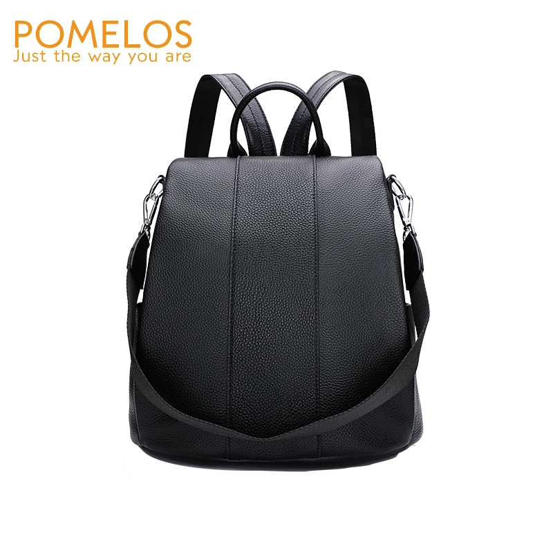 

POMELOS Women Backpack New Arrival Leather Backpack For Women Rucksack Fashion Woman Travel Bagpack Anti Theft Backpack Street