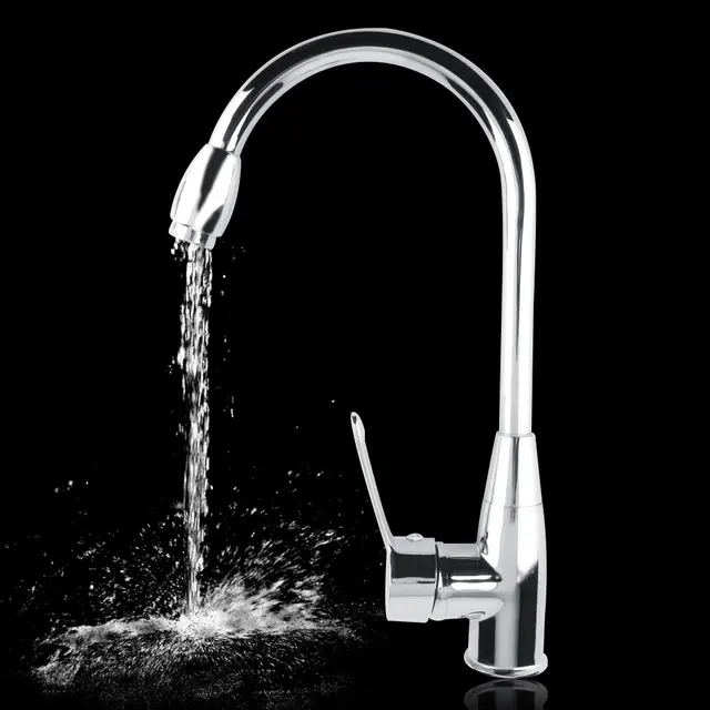 Best Offers 1 Set Alloy Chromed Hot/Cold Mixer Water Tap Basin Kitchen Bathroom Wash Faucet P15