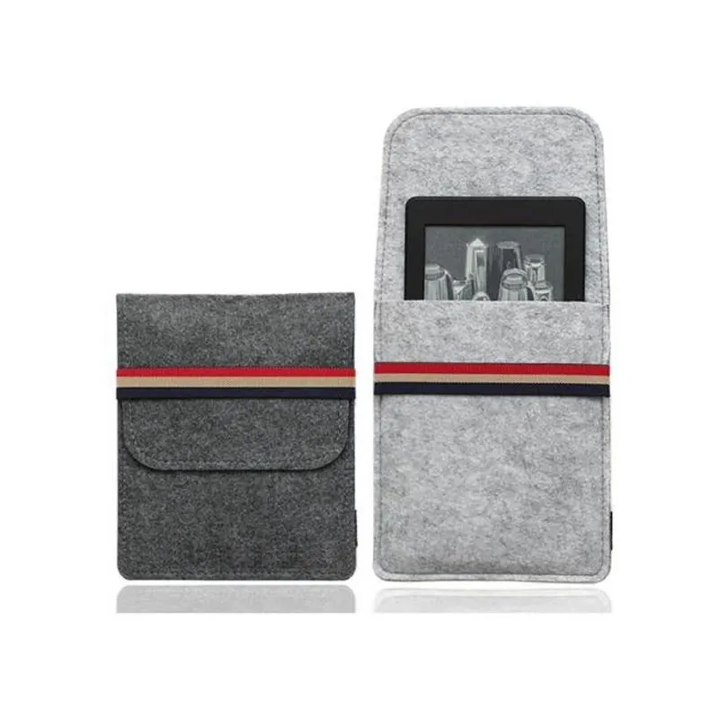 

6" Universal Soft Felt Fiber Protective Case for 6-7 inch Tablet E-book E-reader Shockproof Sleeve