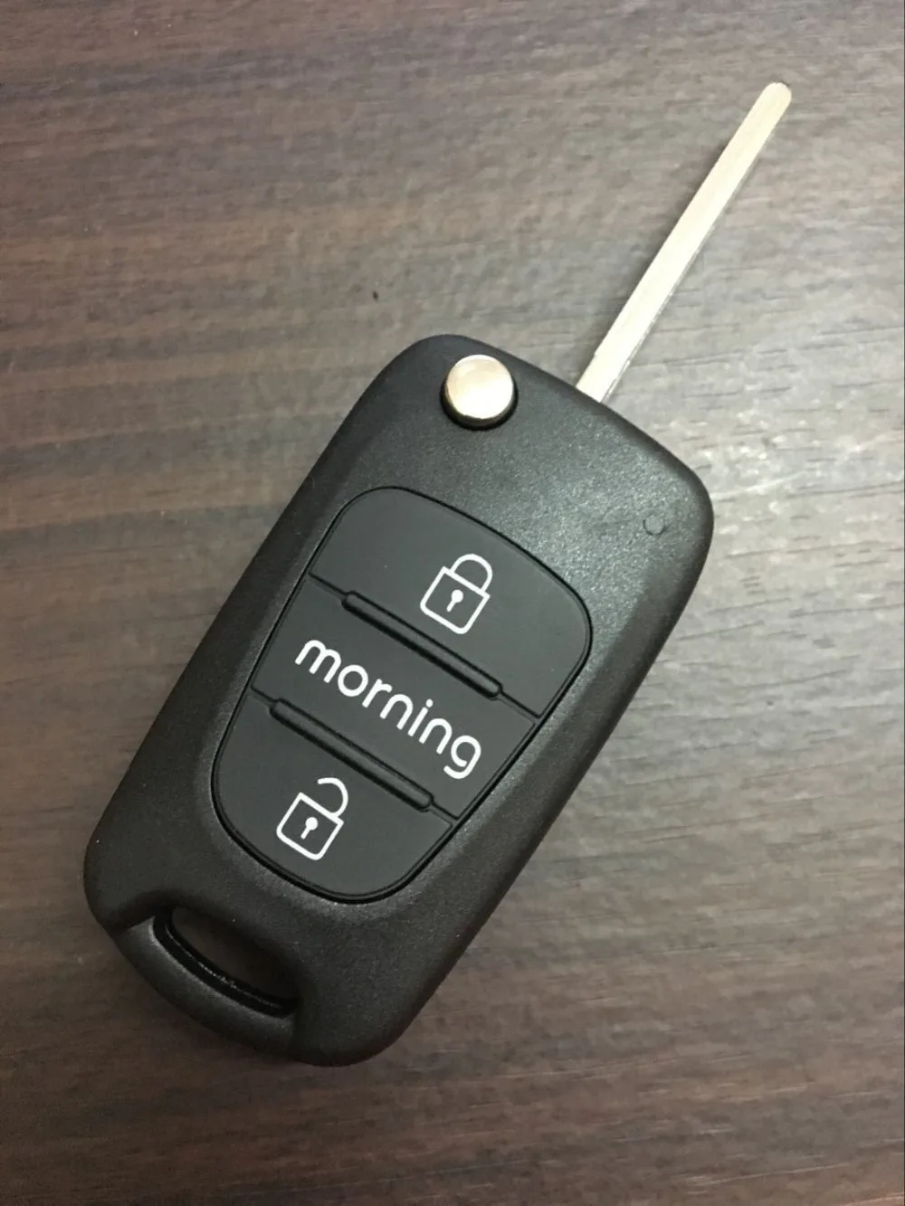 NeW Replacement 3 button Flip Key shell case for Kia Morning Auto Key