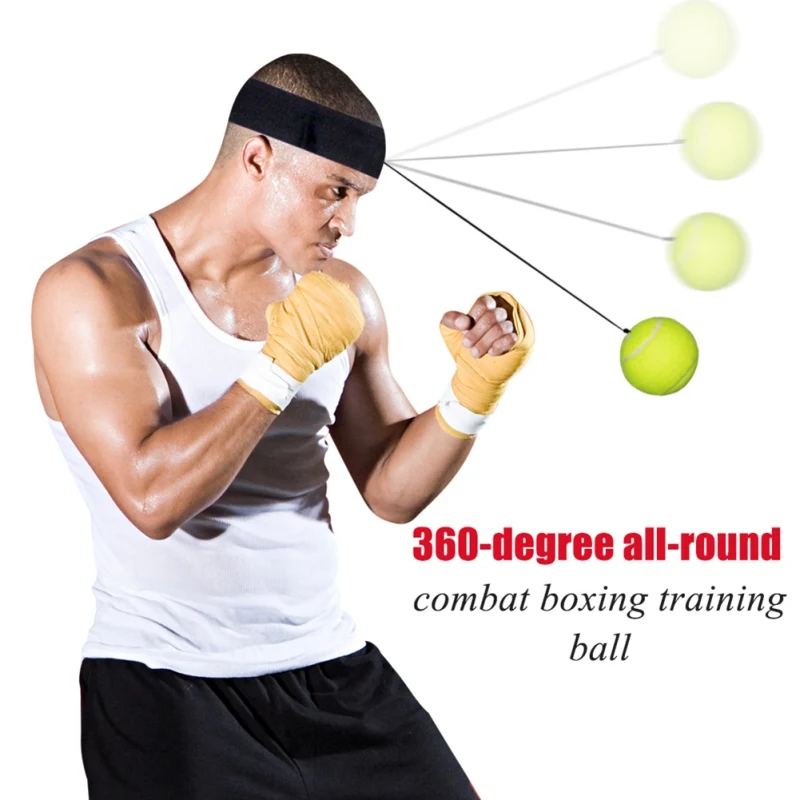 Боксерские Training упругой реакции тренировочный мяч боксерские speed ball декомпрессии бороться реакции мяч обучение