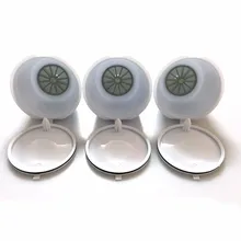 3 шт Экологичные многоразовые кофейные капсулы Пластиковые Многоразовые совместимые кофейные фильтры корзины мягкие капсулы кофейные инструменты D0121