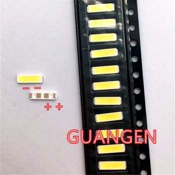 

100pcs Original For Lextar SMD LED 7020 3v 0.7W 240mA Cool white 10000-13000K For TV Backlight Application High quality