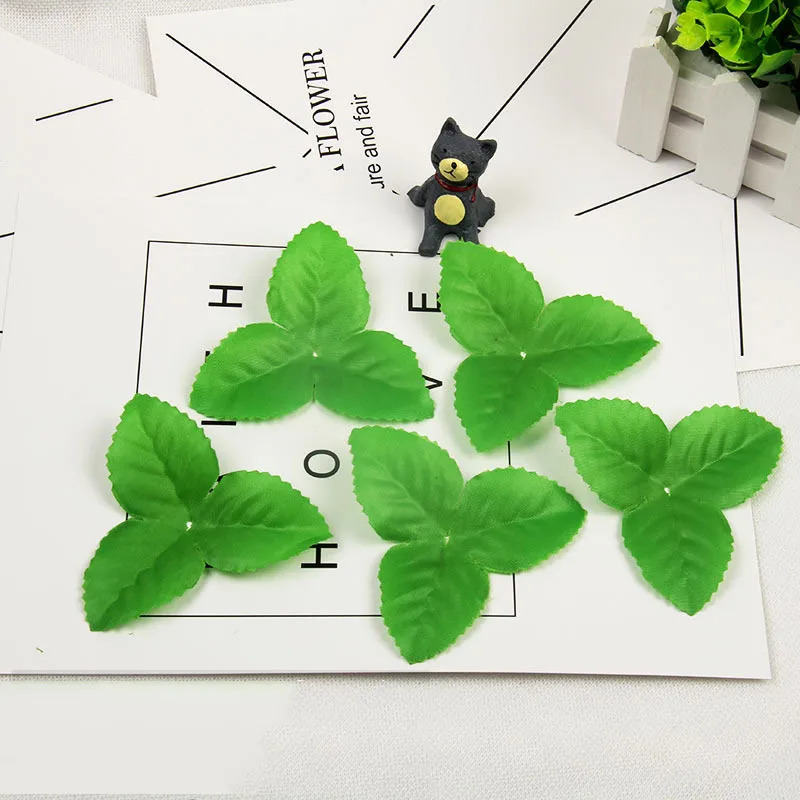 

Simulation Leaf ins Forgery Green Plant Foliage for Jewelry Cosmetic Food DIY Items Photo Accessories Reusable Photography Props
