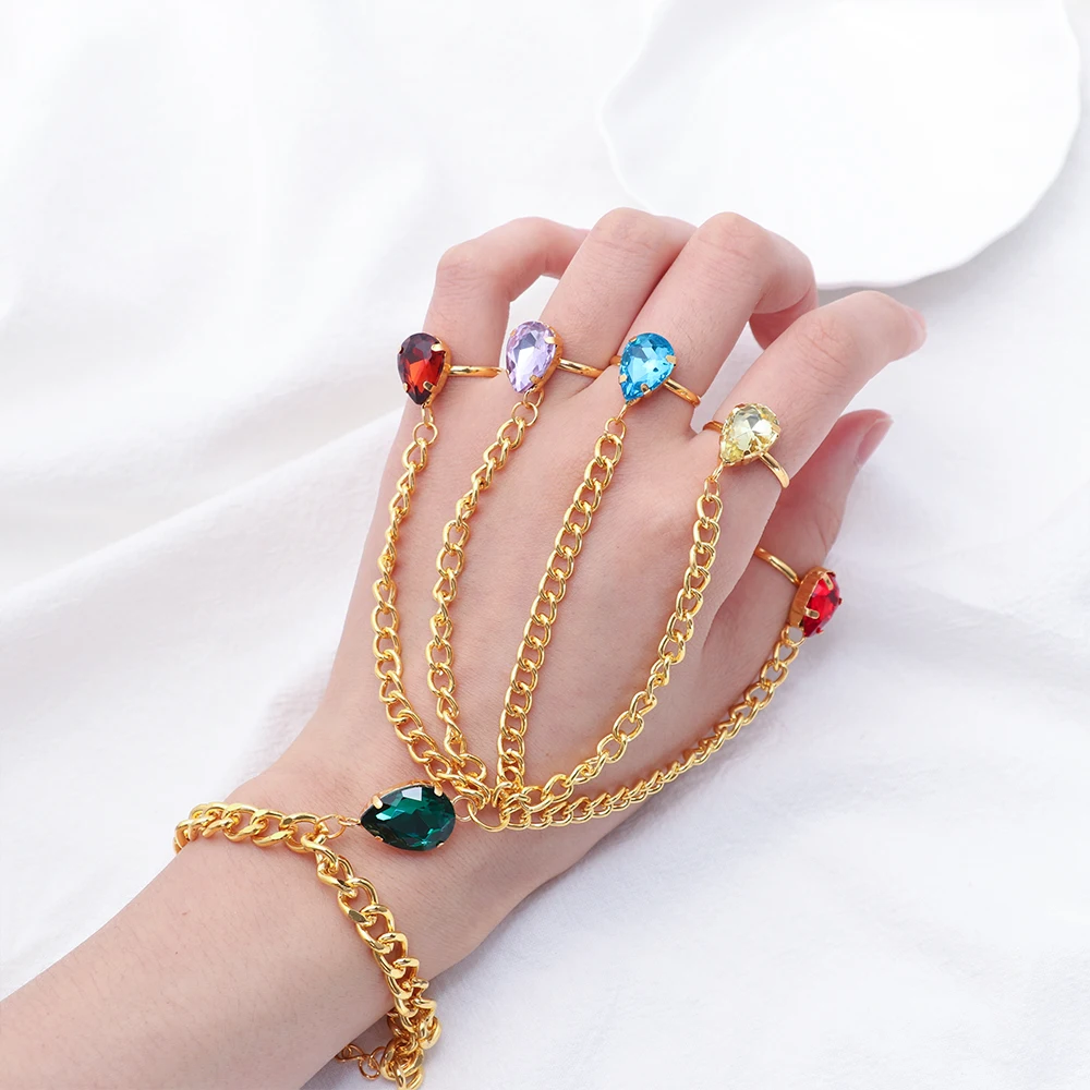 

2019 New Funny Cosplay Fashion Accessories Adjustable Exaggerated Bangle Golden Bracelet Wristlet