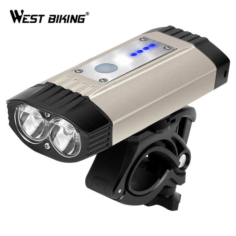 WEST BIKING 400LM ультра яркие красные/зеленые/велосипед светильник USB Перезаряжаемые