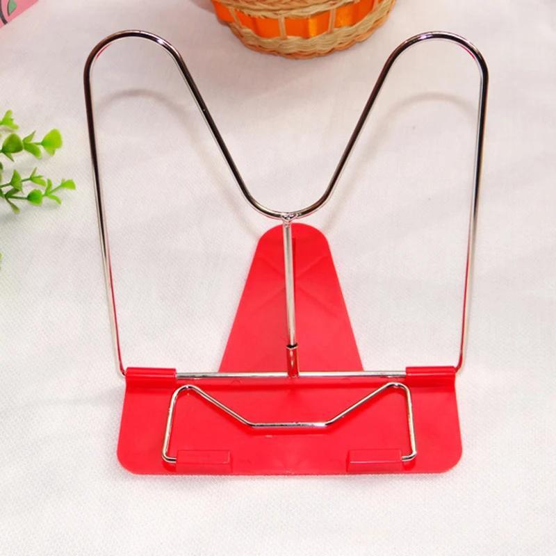 

1pc Kawaii Foldable Bookend Stand Reading Book Stand Document Holder Office Supplies Stationery Desk Set Stands for Book