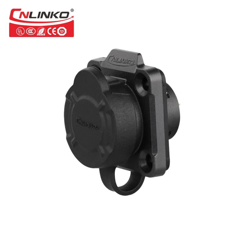 Cnlinko Multi-core 2 3 4 5 9 Pin M16 Series Plastic DC Volt 5-10A Waterproof Power Connector For Household Industrial Equipment
