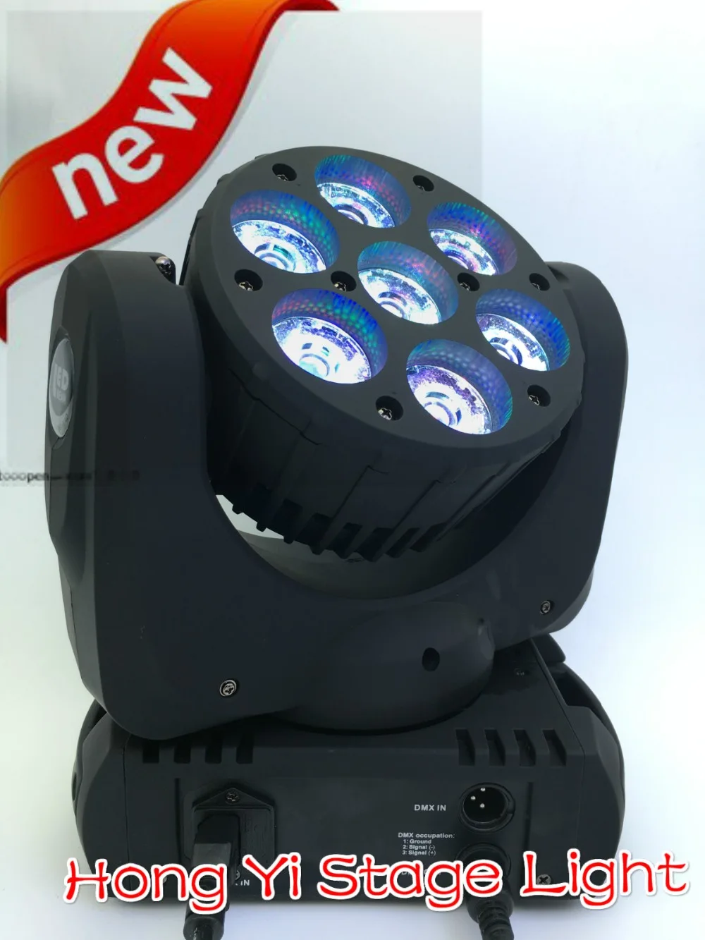 Новые 12x20 Вт moving head RGBW 4IN1 LED Футбол перемещение головы луч пятно света этапа Эффект диско DJ для ночного клуба стороны света