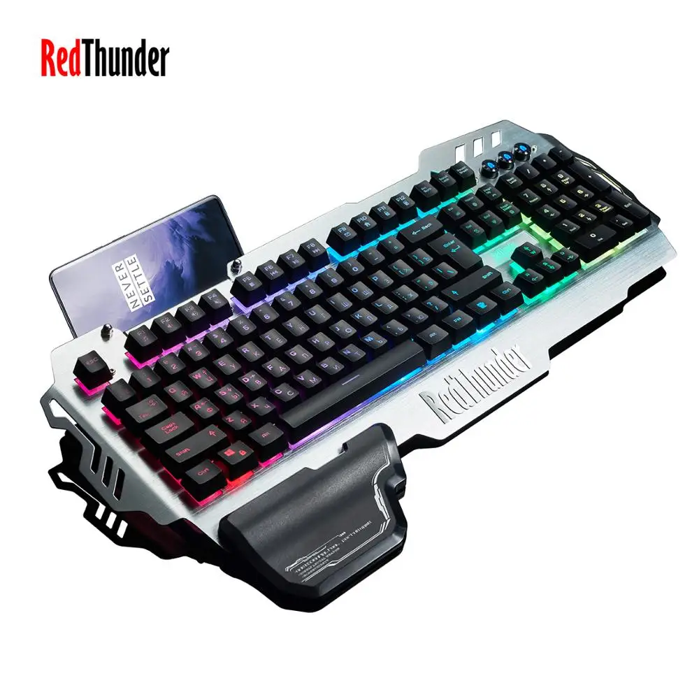 RedThunder K900 Gaming Keyboard RGB Illuminated Backlit Mechanical