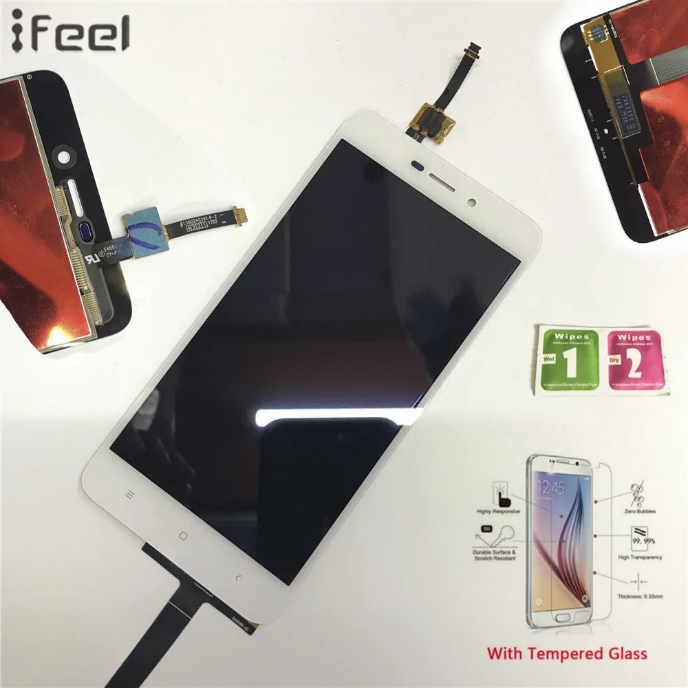 

IFEEL 100% Tested Working High Quality LCD Display Touch Screen Digitizer Replacement Assembly For Xiaomi Redmi 4A 5.0 inch