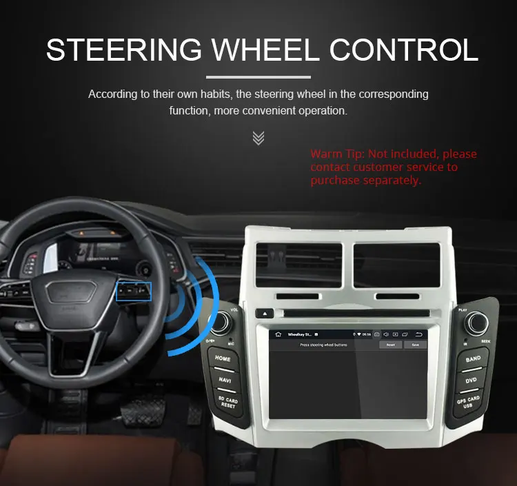 Clearance TOPBSNA Car DVD Player Android 9.0 For Toyota Yaris 2005-2011 GPS Navigation 2 Din Car Stereo Audio WIFI Headunit Radio RDS Auto 10