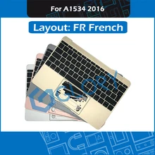 Подставка для ладони Французская клавиатура для Macbook retina 1" A1534 Топ чехол с клавиатурой и подсветкой раннее MLHA2 MLHC2