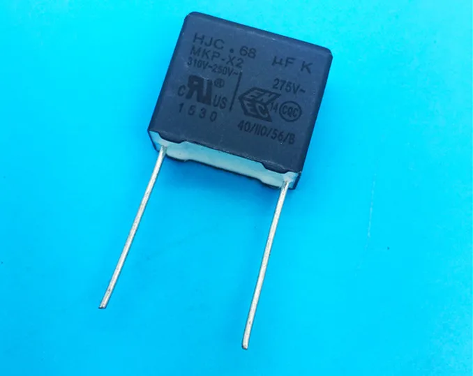 100% Free shipping HJC X2 correction capacitor MKP 275VAC684K 275V0.68UF P15MM | Электроника