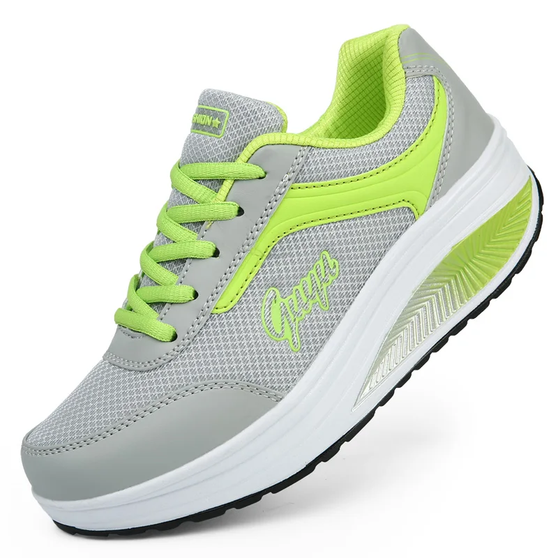 

Height Increasing 2016 Autumn Shoes Women's Causal Shoes Sport Fashion Walking Shoes for Women Swing Wedges Shoes Tenis Feminino
