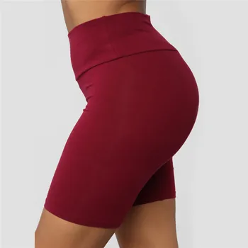 

hirigin new fashion Women High Waist casual Leggings female Stretch Biker Short s Workout Yoga trousers ladies Fitness Sports