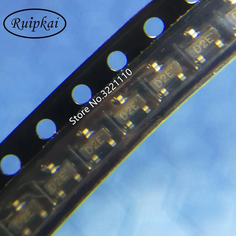 50PCS RB491D SOT 23 MARKING D2E Shottky Barrier SMD Diode Low Current
