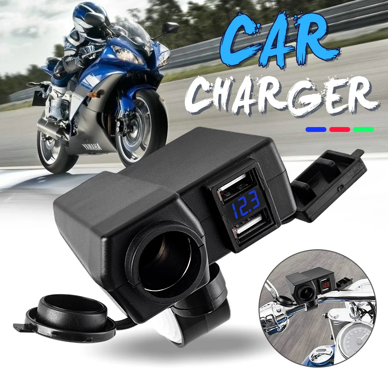 Motorcycle Scooter Car Modification Accessories Intelligent Dual USB
