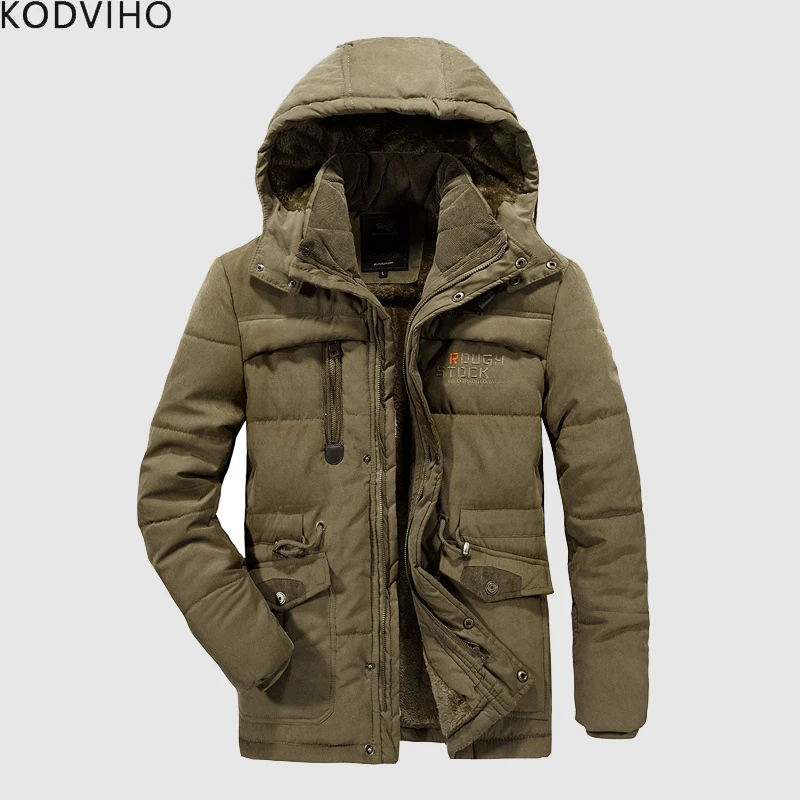 Зимняя куртка мужская теплая флисовая парка размера плюс 6XL 7XL 8XL куртки пальто с