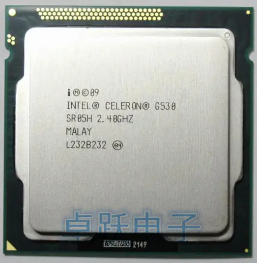 

Intel Celeron G530 CPU 2M/2.4G/65W LGA 1155 TDP 65W desktop processor scrattered pieces