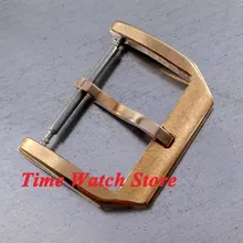 Parnis 18 мм ширина позолота 316L нержавеющая сталь застежка для часов подходит для мужских часов Bu5